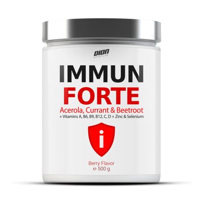 DION SPORTLAB IMMUN FORTE Acerola, Currant & Beetroot, Miško uogų sk., 500 g
