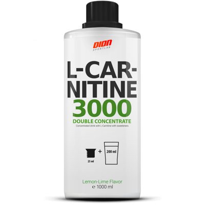 DION SPORTLAB L-CARNITINE 3000, Citrinų sk., 1000 ml
