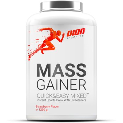 DION SPORTLAB MASS GAINER,Braškių sk., 1250 g