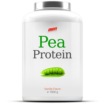DION SPORTLAB PEA PROTEIN, Vanilės sk., 1000 g