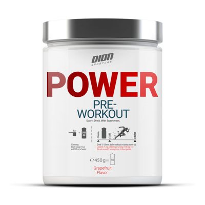 DION SPORTLAB POWER, Greipfruto sk., 450 g