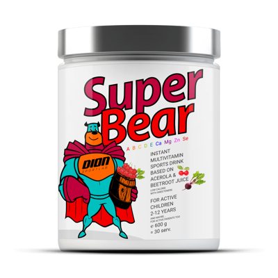 DION SPORTLAB SUPER BEAR, Acerola + Burokėlių sultys, 600 g