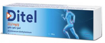 DITEL 23 mg/g gelis N1, galiojimas 2026.12.31, 100 g