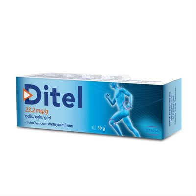 DITEL, 23,2 mg/g, gelis, 50 g