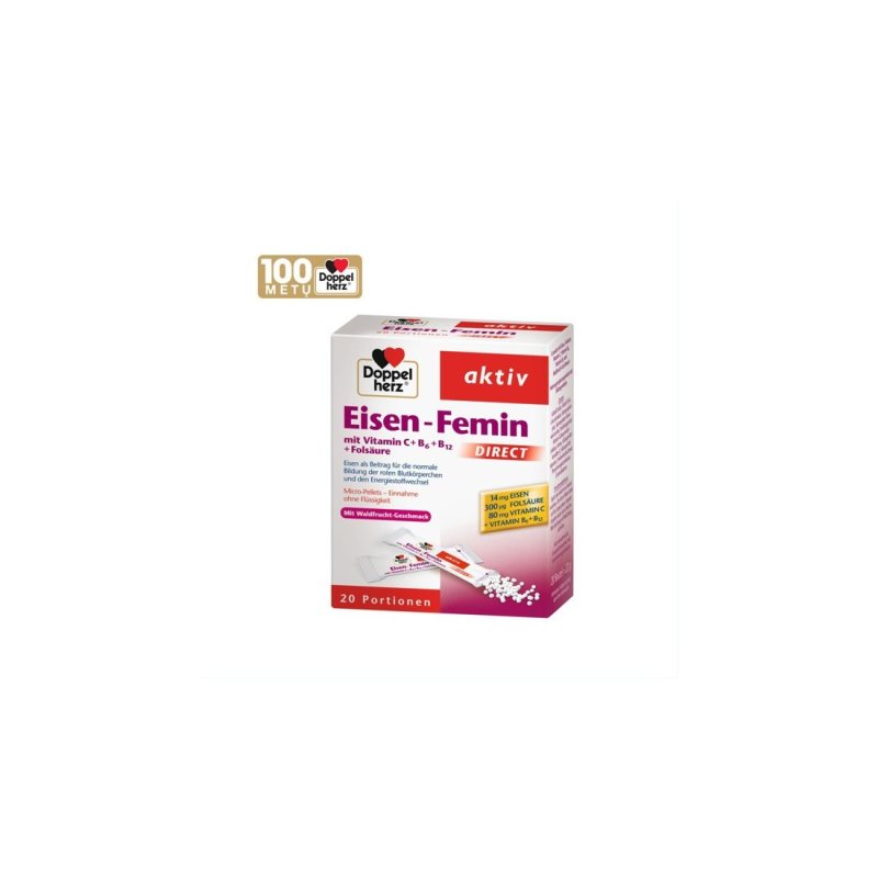 DOPPELHERZ Aktiv Iron-Femin Direct pak. N20