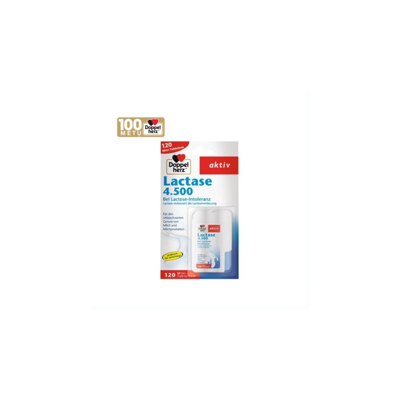 DOPPELHERZ Aktiv Lactase 4.500 tab. N120
