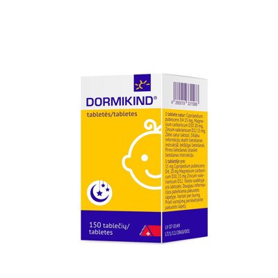 DORMIKIND, 150 tablečių
