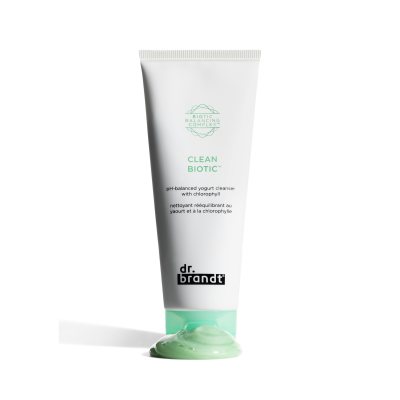 DR. BRANDT jogurtinis veido prausiklis su chlorofilu CLEAN BIOTIC, 100 ml