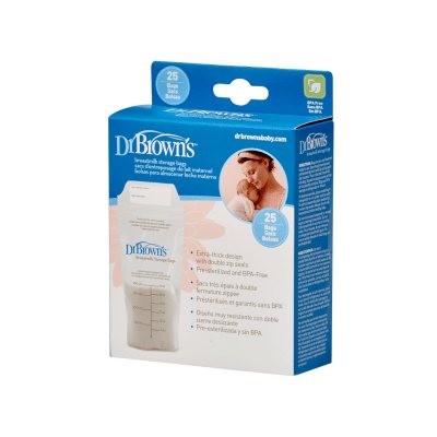 DR. BROWN'S maišeliai mamos pienui N25