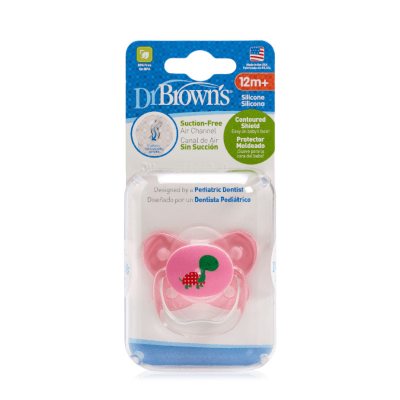 DR. BROWN'S PreVent Butterfly čiulptukas rožinis 12+ mėn. N1