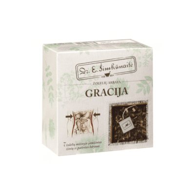DR. EUGENIJA ŠIMKŪNAITĖ GRACIJA, žolelių arbata, x 20 vnt., 3 g