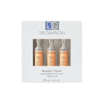 DR. GRANDEL aktyvaus koncentrato ampulės BEAUTY FLASH, N3, 3 ml