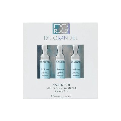DR. GRANDEL aktyvaus koncentrato ampulės HYALURON, N3, 3 ml