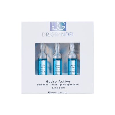 DR. GRANDEL aktyvaus koncentrato ampulės HYDRO ACTIVE, N3, 3 ml