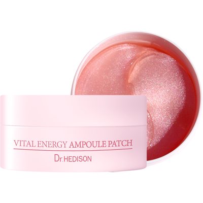 Dr. Hedison regeneruojami paakių padeliai, Vital energy ampoule patch, 60 vnt