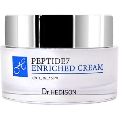 Dr. Hedison veido kremas su 7 peptidais, Peptide 7 enriched cream, 50 ml