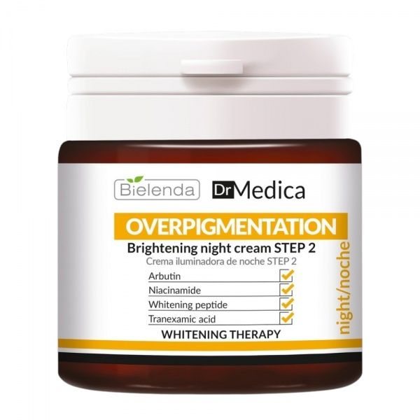 DR. MEDICA naktinis veido kremas OVERPIGMENTATION, 50 ml