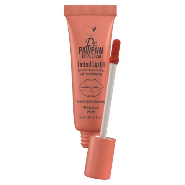 DR. PAWPAW lūpų aliejus CORAL CRUSH, 8 ml