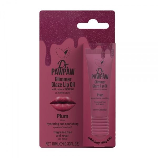 DR. PAWPAW lūpų aliejus GLIMMER GLAZE PLUM, 10 ml