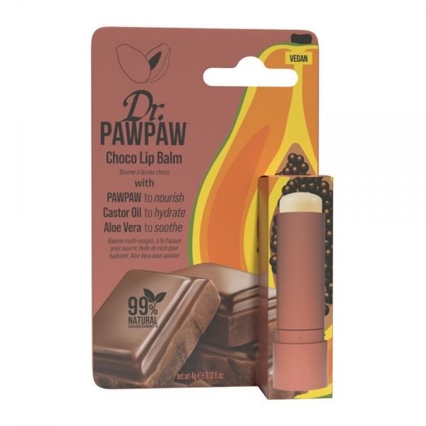 DR. PAWPAW lūpų pieštukas-balzamas CHOCOLATE, 4 g