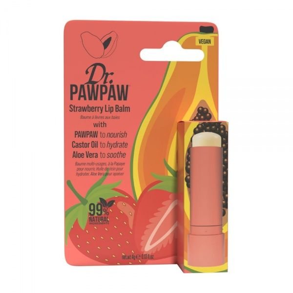 DR. PAWPAW lūpų pieštukas-balzamas STRAWBERRY, 4 g