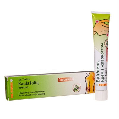 DR. THEISS KAULAŽOLIŲ ŠILDOMASIS KREMAS, 50 g