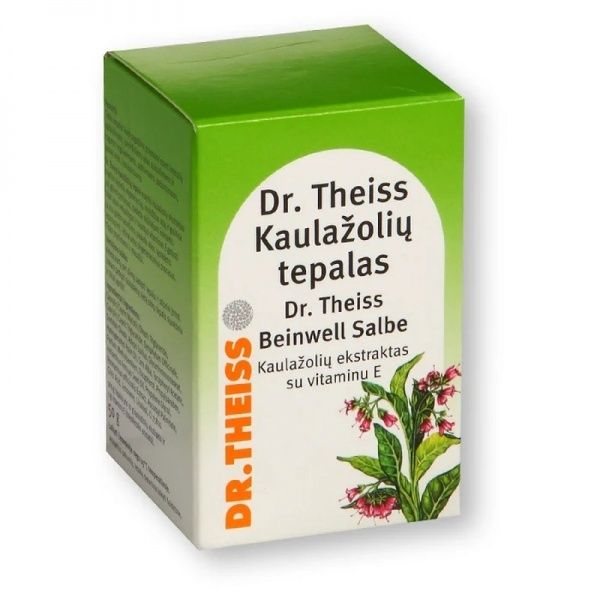 DR. THEISS kaulažolių tepalas su vitaminu E, 50 g