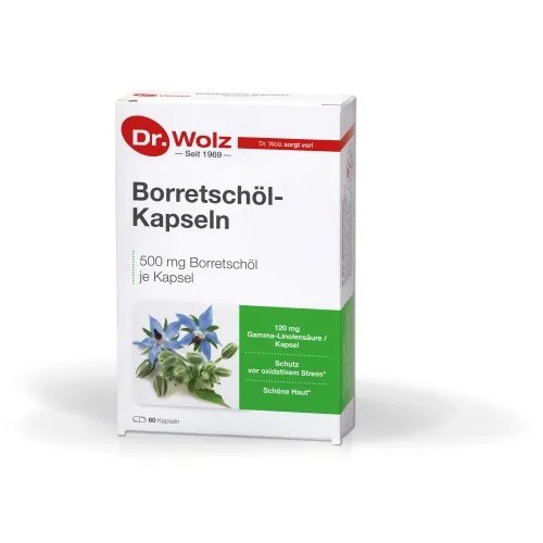 Dr. Wolz Borretschol-Kapseln 500mg N60