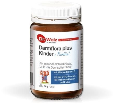 DR. WOLZ Darmflora plus Kinder, 68 g