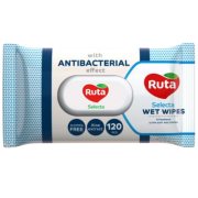 Drėgnos antibakterinės servetėlės su vožtuvu RUTA SELECTA, 120 vnt