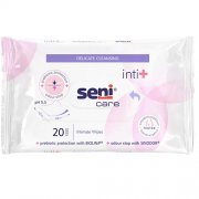 SENI CARE INTI+, drėgnos servetėlės, 20 vnt