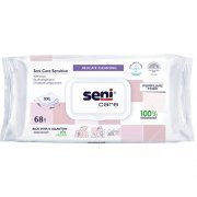 SENI CARE SENSITIVE, drėgnos servetėlės, 68 vnt