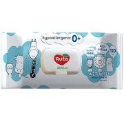 Drėgnos vaikiškos hipoalerginės servetėlės RUTA 0+ SELECTA, 120 vnt