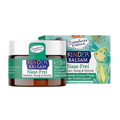 DRESDNER ESSENZ Balzamas vaikams „Laisva nosis“, 30 ml