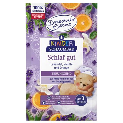 DRESDNER ESSENZ Burbulinė vonia vaikams „Geras miegas“, 40 ml