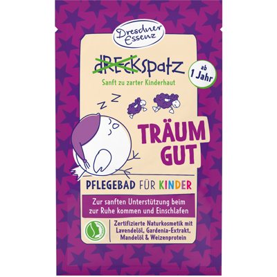 DRESDNER ESSENZ Vonios druska vaikams „Svajoti gera“ (levandų kvapo), 60 g