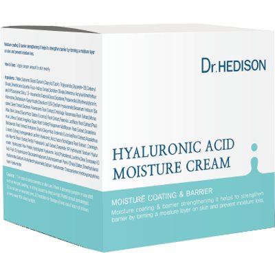 Dr.Hedison drėkinamasis kremas su hialurono rūgštimi, Hyaluronic acid moisture cream, 80 ml