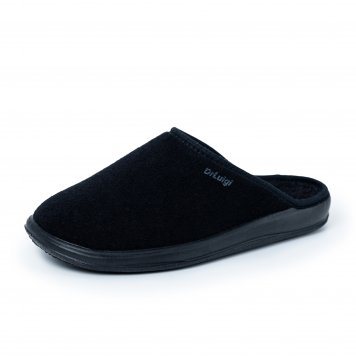 DrLuigi universalios medvilninės ŠLEPETĖS, 46 dydis. Juodos