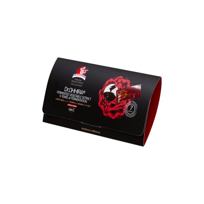 Dr.OHHIRA 5 METUS FERMENTUOTAS AUGALINIS EKSTRAKTAS OM-X, 7 x 2.5 g