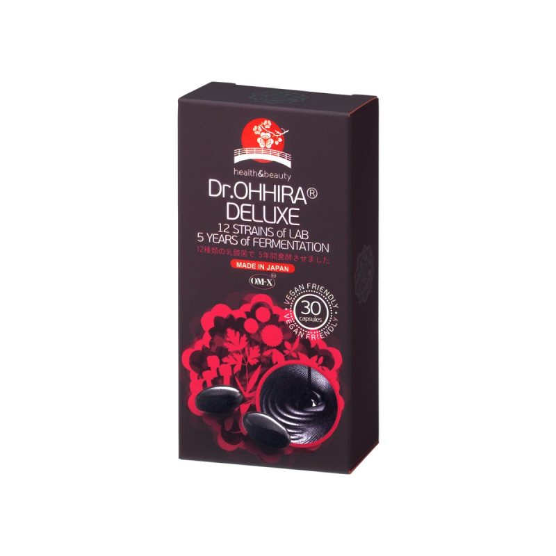 Dr.OHHIRA® DELUXE 5 metus fermentuotas 12 rūšių gerųjų bakterijų kompleksas N30