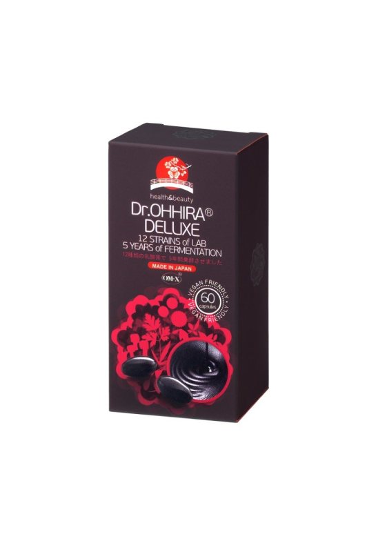 Dr.OHHIRA® DELUXE 5 metus fermentuotas 12 rūšių gerųjų bakterijų kompleksas N60