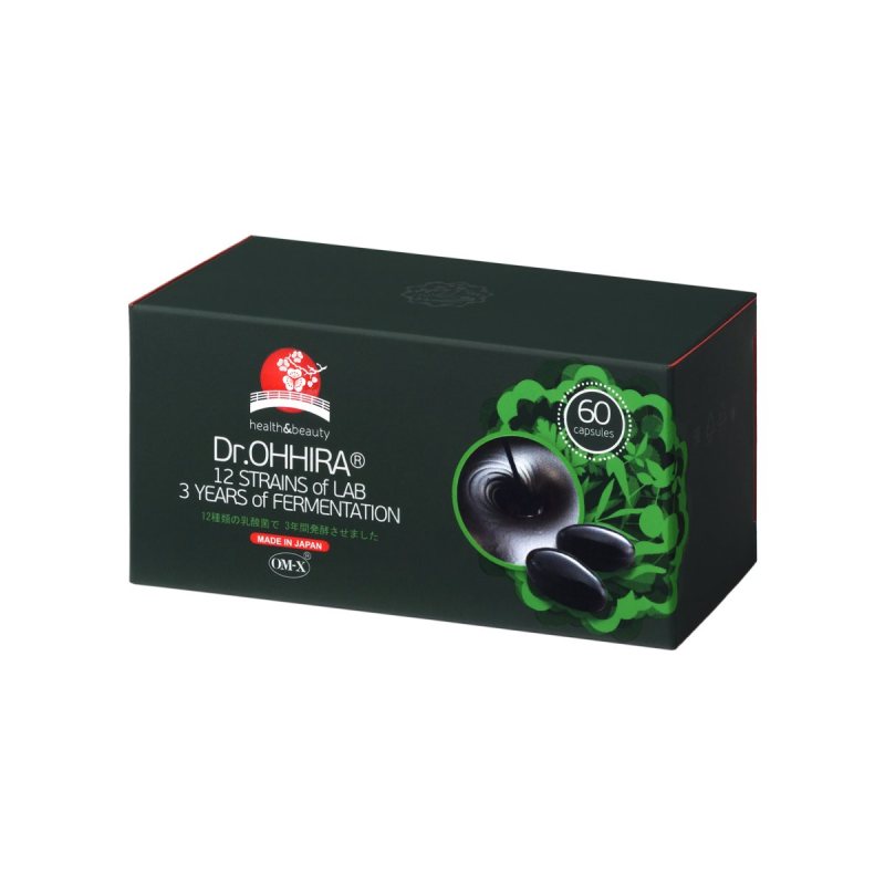 Dr.OHHIRA® STANDARD 3 metus fermentuotas 12 rūšių pieno rūgšties bakterijų kompleksas N60