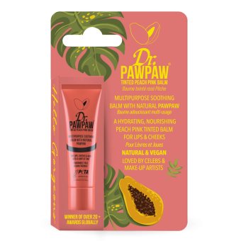 Dr.PAWPAW lūpų balzamas PEACH PINK, 10 ml