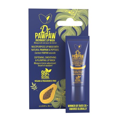 Dr.PAWPAW naktinis lūpų kaukė - balzamas OVERNIGHT LIP, 10 ml
