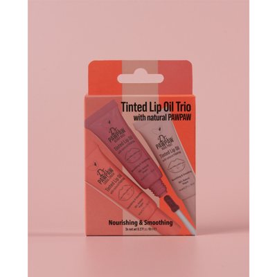 Dr.PAWPAW, NUDE LIP OIL TRIO, lūpų aliejų rinkinys, 24ml, 3 vnt
