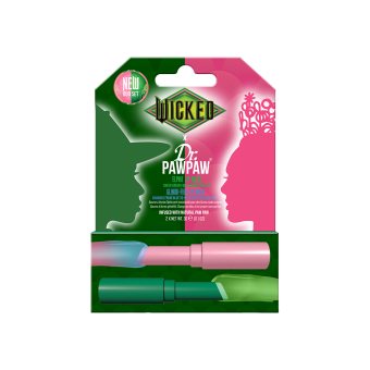 DR.PAWPAW, WICKED, GLINDA-FIED & ELPHIE, lūpų pieštukų rinkinys, 6 g, 2 vnt