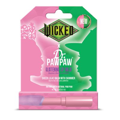Dr.PAWPAW, WICKED, GLISTENING, lūpų pieštukaslūpų balzamas su švelniu atspalviu, 3 g