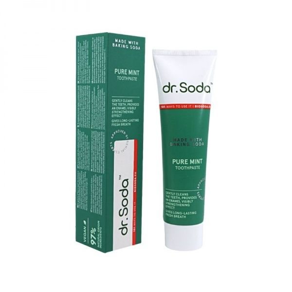 DR.SODA dantų pasta PURE MINT, 100 ml