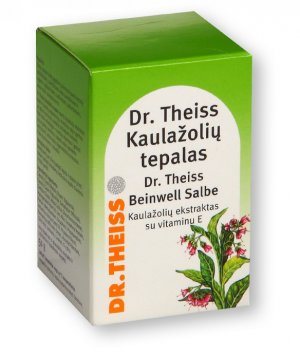 Dr.Theiss KAULAŽOLĖS (Beinwell) su vitaminu E tepalas, 50 g