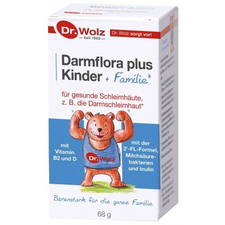 Dr.Wolz Darmflora plus Kinder, 68 g